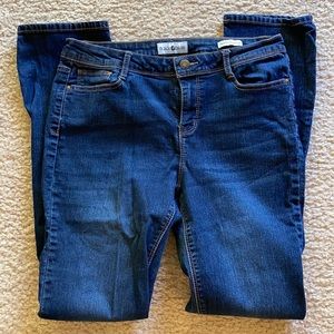 Dark Wash Straight Leg Jeans